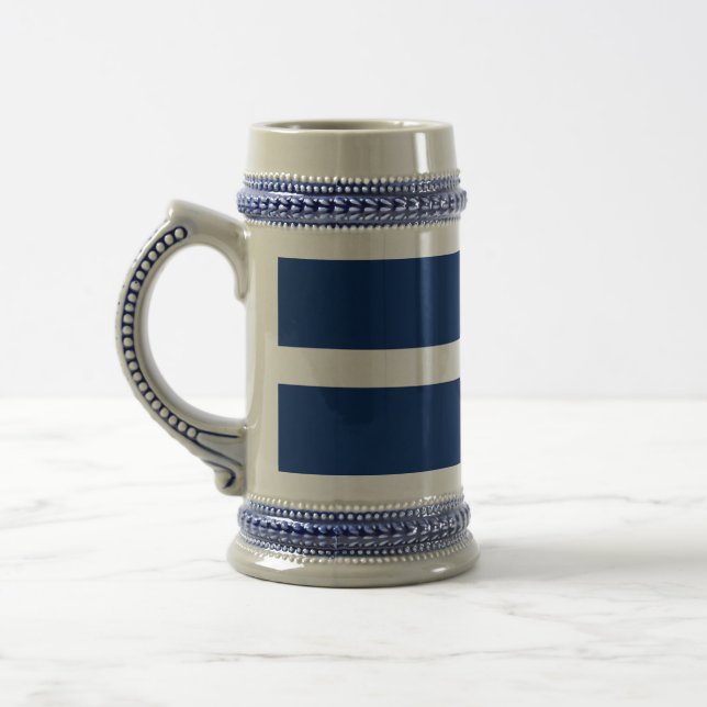 Tasse mit der Flagge von Indianapolis City, USA (Links)