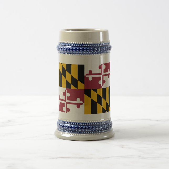Tasse mit der Flagge von Maryland Staat - USA (Mittel)