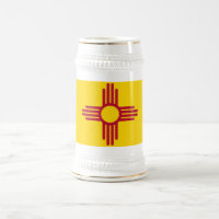 Tasse mit der Flagge von New Mexico Staat - USA