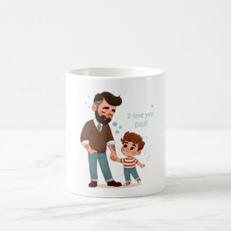 Tasse mit der Hingabe des Vaters.