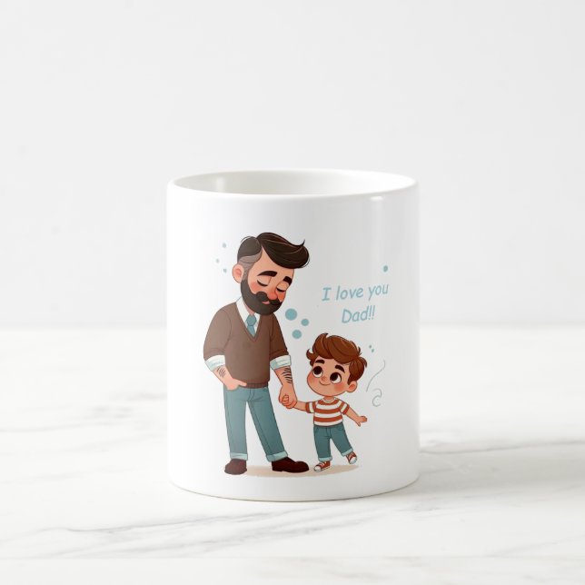Tasse mit der Hingabe des Vaters. (Mittel)
