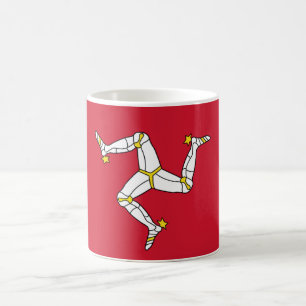 Tasse mit der Isle of Man Flag