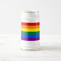Tasse mit der LGBT-Flagge von Rainbow