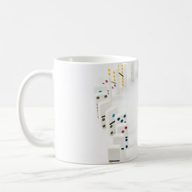 Tasse mit Domino (Links)