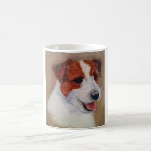 Tasse mit einem Bild eines Jack-Russell-Terriers