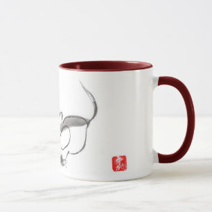 Tasse mit einer Maus
