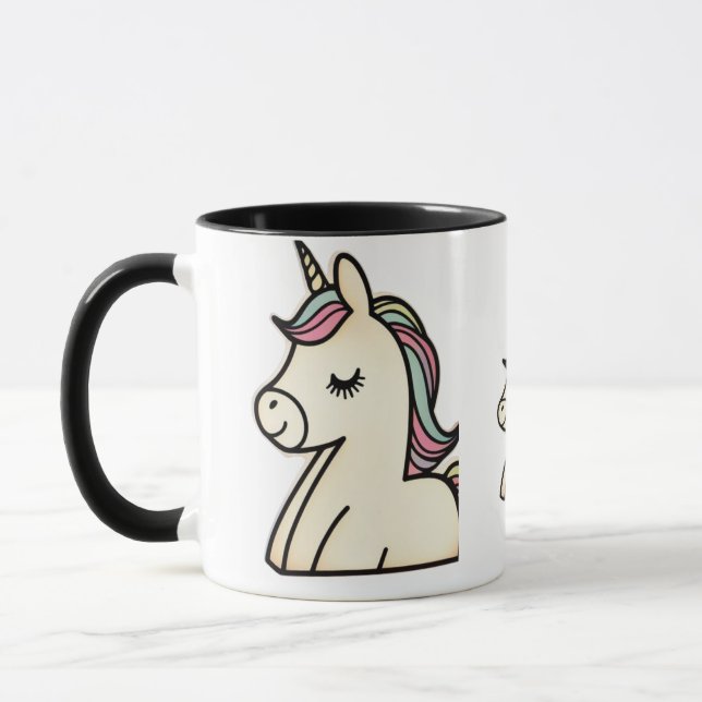 Tasse mit Einhorndesign (Links)