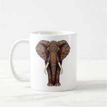 Tasse mit Elefantendesign