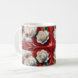 Tasse mit englischer Rose Design