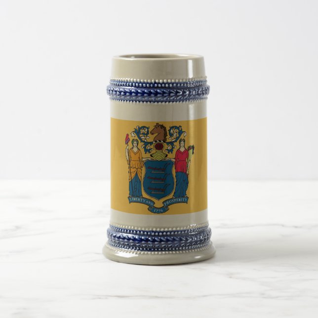 Tasse mit Flag New Jersey Staat - USA (Mittel)