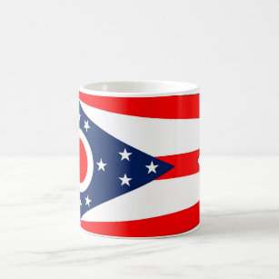 Tasse mit Flagge des Staat Ohio - USA