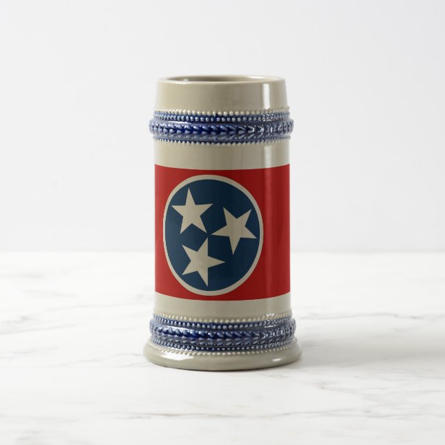 Tasse mit Flagge des Tennessee Staat - USA (Mittel)