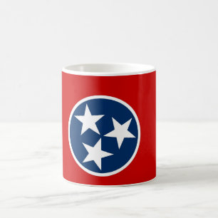Tasse mit Flagge des Tennessee-Staat - USA