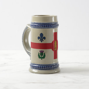 Tasse mit Flagge von Montreal, Kanada