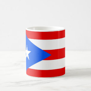 Tasse mit Flagge von Puerto Rico - USA