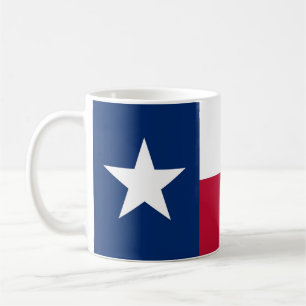 Tasse mit Flagge von Texas-Staat - USA