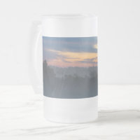 Tasse mit Frostglas-Effekt "Durch den Nebel"