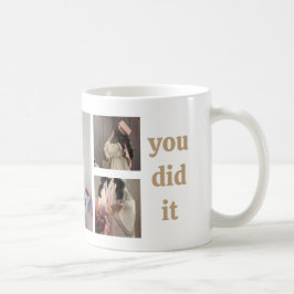 Tasse mit Graduate's Name and Foto | Personalisier