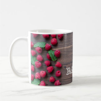 Tasse mit Himbeeren Motiv