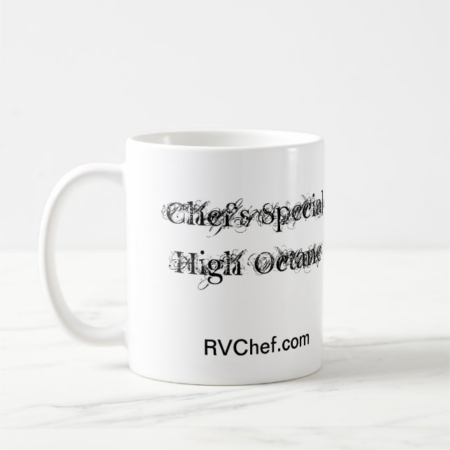 Tasse mit hoher Oktanzahl (Links)