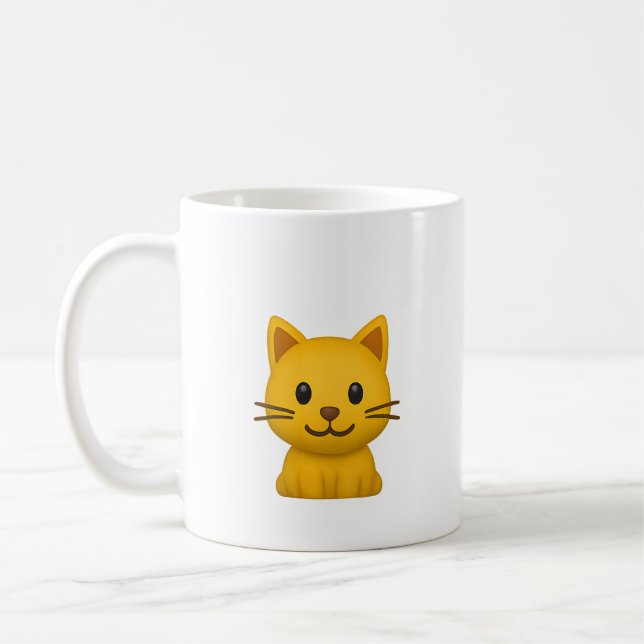 Tasse mit Hund und Katze (Links)