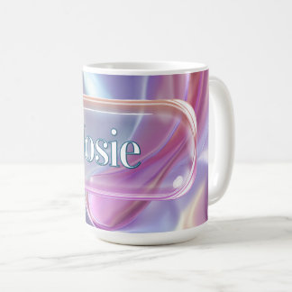 Tasse mit individuellem Namen – Helle bunte Glasli