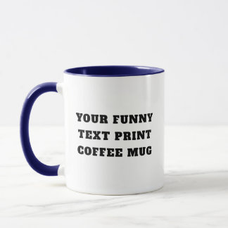 Tasse mit individuellem Text - Lustige Zitate, Spr