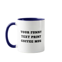 Tasse mit individuellem Text - Lustige Zitate Sprü