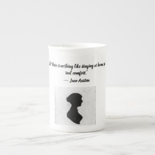 Tasse mit Jane Austen Zitat