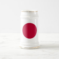 Tasse mit japanischer Flagge