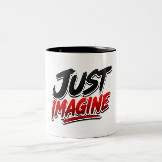 Tasse mit klassischer Typografie "Einfach Vorstell
