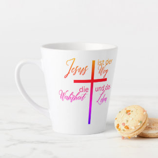 Tasse mit Kreuz – Jesus ist der Weg
