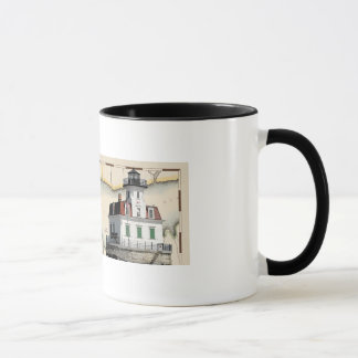 Tasse mit Leuchttürmen #2, Rondout u. Esopus
