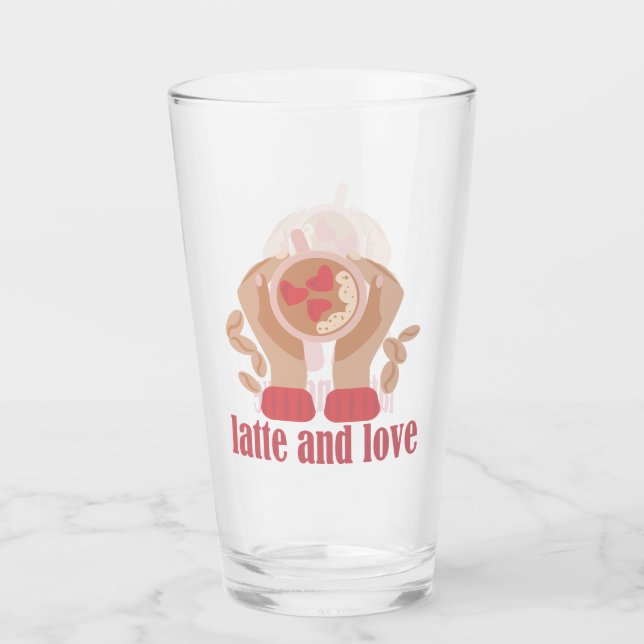 Tasse mit Liebe, Händchen und Kaffee - Angebot (Vorderseite)