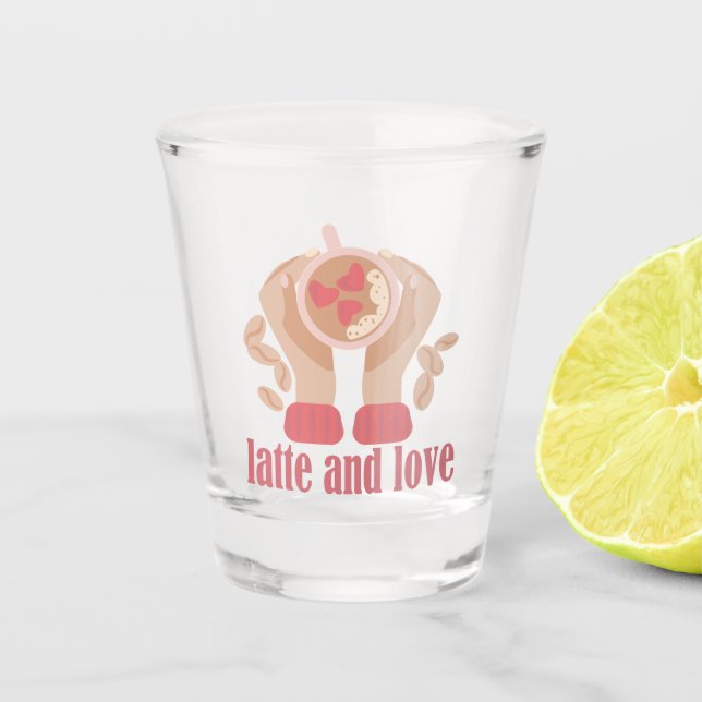 Tasse mit Liebe, Händchen und Kaffee - Angebot (Vorderseite)