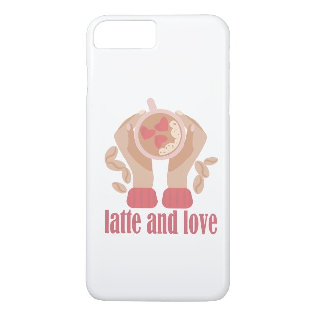 Tasse mit Liebe, Händchen und Kaffee - Angebot Case-Mate iPhone Hülle (Rückseite)