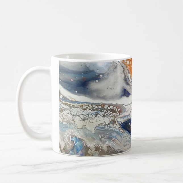 Tasse mit Logo und Titel v2 (Links)