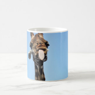 Tasse mit lustiger Giraffe