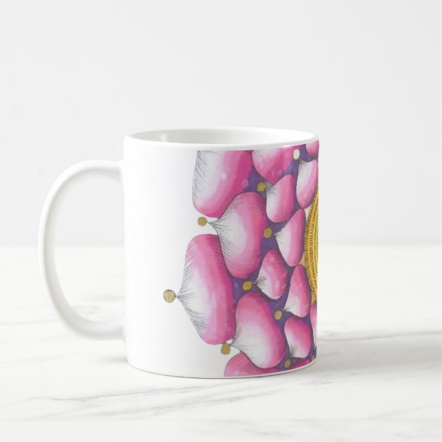 Tasse mit Mandala Design (Links)