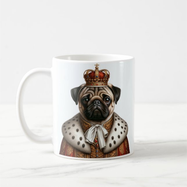 Tasse mit Mops (Links)
