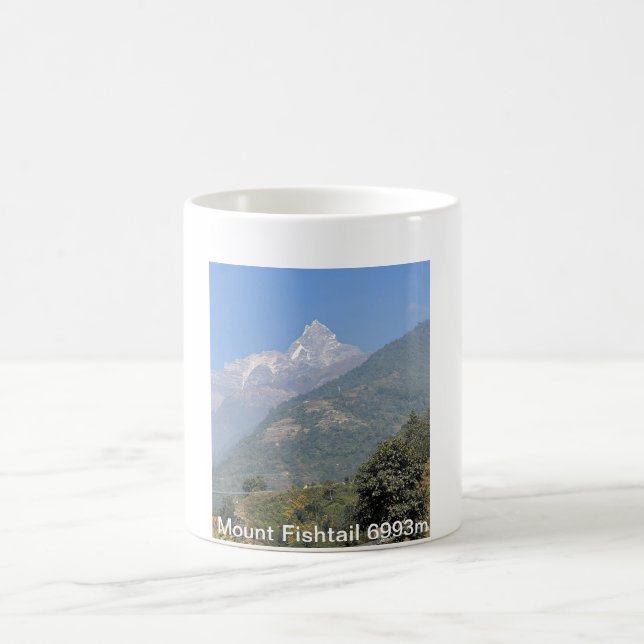 Tasse mit Mount Fishtail (Mittel)