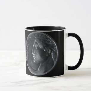 Tasse mit Münzen-Dekor - Italien 20 Centésimi 19