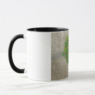 Tasse mit natürlichem Kleendesign