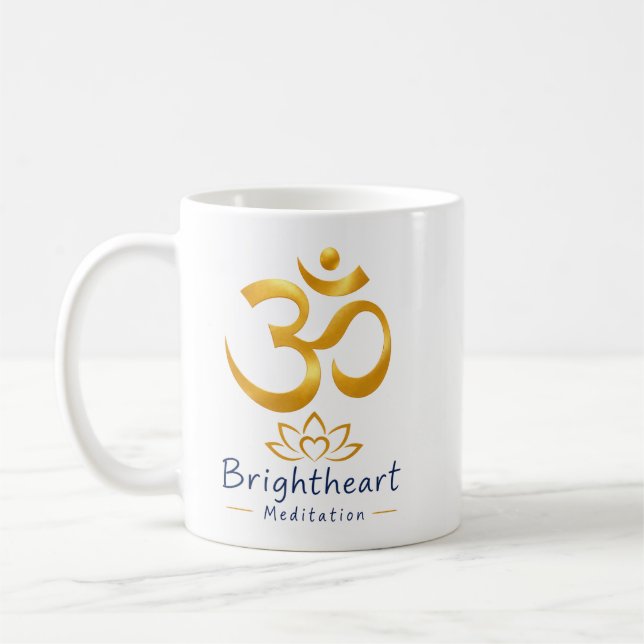 Tasse mit Om-Symbol (Links)