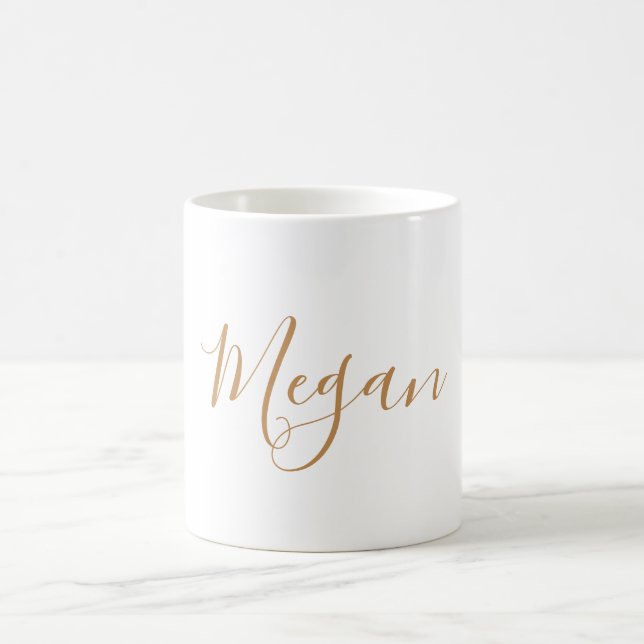 Tasse mit personalisiertem Namen (Mittel)