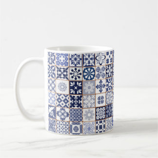 Tasse mit portugiesischem Fliesen-Muster -