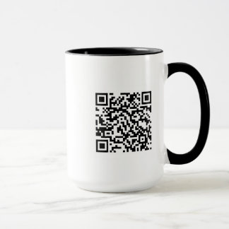 Tasse mit QR Code