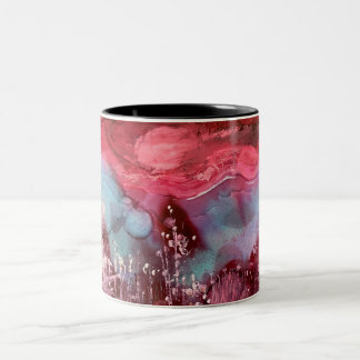 Tasse mit Roter Welt