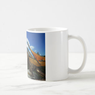 Tasse mit Seeblick