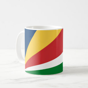 Tasse mit Seychellen-Farbdesign